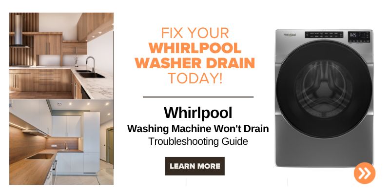 Whirlpool Washing Machine Won't Drain Troubleshooting Guide